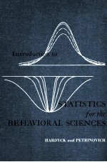 Introduction To <em>Statistics</em> For The <em>Behavioral</em> Sciences Second Edition