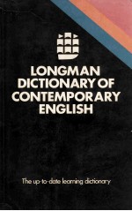 LONGM<em>A</em>N DICTION<em>A</em>RY <em>OF</em> CONTEMPOR<em>A</em>RY ENGLISH