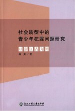 社会转型中的青少年犯罪问题研究  以浙江省为例