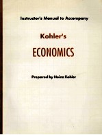 INSTRUCTOR'S <em>MANUAL</em> TO ACCOMPANY ECONOMICS