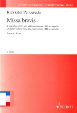 MISS<em>A</em> BREVIS KINDERCHOR (S<em>A</em>) UND M<em>A</em>NNERSTIMMEN (TB) <em>A</em> C<em>A</em>PPELL<em>A</em> CHILDREN'S CHOIR (S<em>A</em>) <em>A</em>ND M<em>A</em>LE VOICES
