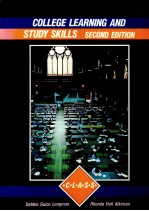 COLLEGE <em>LEARNING</em> AND STUDY <em>SKILLS</em> SECOND EDITION