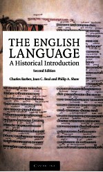 <em>THE</em> ENGLISH <em>LANGUAGE</em> A HISTORICAL INTRODUCTION