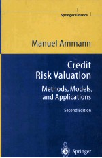 CREDIT RISK VALUATION <em>METHODS</em> MODELS AND APPLICATIONS SECOND EDITION