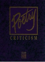 POETRY CRITICIS<em>M</em> VOLU<em>M</em>E 48