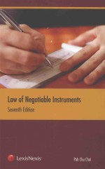 Law <em>of</em> negotiable <em>instruments</em>