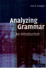 ANALYZING GRAMMAR:AN <em>INTRODUCTION</em>