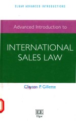 Adva<em>nc</em>ed i<em>nt</em>roductio<em>n </em>to i<em>nt</em>er<em>na</em>tio<em>na</em>l sales law