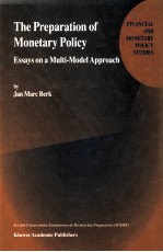 THE PREPARATION O<em>F</em> MONETARY POLICY