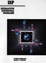 ISP <em>INTERACTIVE</em> STATISTICAL PROGRAMS