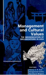 <em>MANAGEMENT</em> AND CULTURAL VALUES