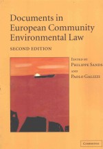 Documents <em>in</em> Europe<em>a</em>n Community environment<em>a</em>l <em>l<em>a</em>w</em>