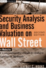 SECURITY <em>ANALYSIS</em> AND BUSINESS VALUATION ON WALL STREET <em>SECOND</em> <em>EDITION</em>