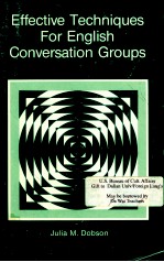 <em>EFFECTIVE</em> TECHNIQUES <em>FOR</em> ENGLISH CONVERSATION  GROUPS