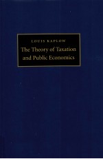 <em>THE</em> <em>THE</em>ORY <em>OF</em> TAXATIONA AND PUBLIC ECONOMICS