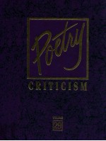 POET<em>RY</em> C<em>RI</em>TICISM VOLUME 29