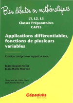 <em>Applications</em> Differentiables Fonctions De Plusieurs Variables