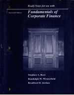 READY NOTES FOR USE WITH FUNDAMENTALS OF  CORPORATE FINANCE SECOND <em>EDITION</em>