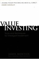 VALUE INVESTING:TOOLS <em>AND</em> TECHNIQUES <em>FOR</em> INTELLIGENT INVESTMENT