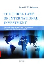 The <em>three</em> laws of international investment