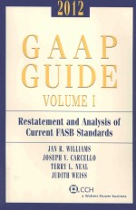 2012 GAAP guid<em>e </em>VOLUM<em>E </em>I