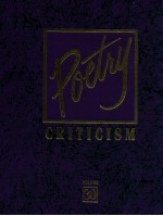 POETRY CRITICIS<em>M</em> VOLU<em>M</em>E 30