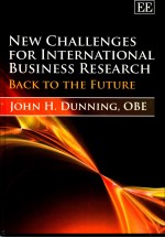 NEW CHALLENGES <em>FOR</em> INTERNATIONAL BUSINESS RESEARCH BACK TO THE FUTURE