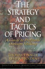 <em>THE</em> STRATEGY AND TACTICS <em>OF</em> PRICING THIRD <em>EDITION</em>