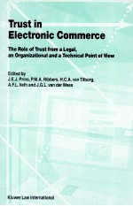 TRUST IN ELECTRONIC COMMERCE:THE ROLE OF TRUST FROM A LEGAL <em>AN</em> <em>OR</em>G<em>AN</em>IZATIONAL <em>AN</em>D A TECHNICAL POINT 