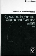 CATEGORIES IN MARKETS:<em>ORIGINS</em> <em>AND</em> <em>EVOLUTION</em>