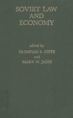 <em>So</em>viet Law And Economy