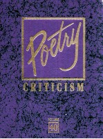 POETRY CRITICIS<em>M</em> VOLU<em>M</em>E 40