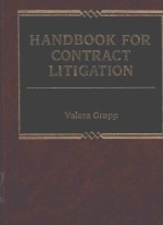 <em>Handbook</em> for contract litigation