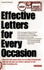 <em>EFFECTIVE</em> LETTERS <em>FOR</em> EVERY OCCASION