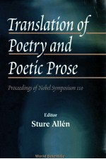 T<em>RA</em>NSLATION OF POET<em>RY</em> AND POETIC P<em>RO</em>SE