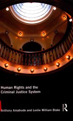 Human rights <em>and</em> the criminal justice <em>system</em>