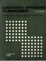 Quantitative App<em>r</em>oaches To Management Fifth Edition