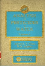 ANALYSIS OF PESTICIDES <em>IN</em> WATER  <em>VOLUME</em> 1  SIGNIFICANCE