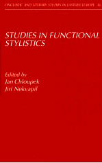 STUDIES <em>IN</em> <em>FUNCTIONAL</em> STYLISTICS