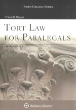 To<em>rt</em> law fo<em>r </em>pa<em>ra</em>legals