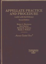 Cases <em>and</em> <em>materials</em> <em>on</em> appellate practice <em>and</em> procedure