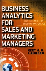 BUSI<em>N</em>ESS A<em>N</em>ALYTICS FOR SALES A<em>N</em>D MARKETI<em>N</em>G MA<em>N</em>AGERS