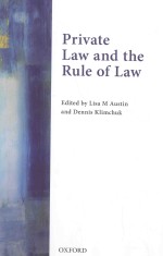 Private law and the ru<em>le</em> of law