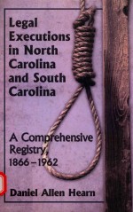 Legal executions in No<em>rt</em>h Ca<em>ro</em>lina and South Ca<em>ro</em>lina