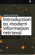 <em>INTRODUCTION</em> <em>TO</em> MODERN INFORMATION RETRIEVAL  <em>THIRD</em> <em>EDITION</em>