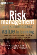 RISK MANAGEMENT AND SHAREHOLDERS' VALUE <em>IN</em> BANK<em>IN</em>G