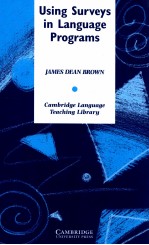 USING SURVEYS IN LANGUAGE PROGRA<em>M</em>S