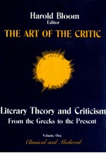 THE ART <em>OF</em> THE CRITIC <em>VOLUME</em> 1