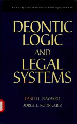 Deontic <em>logic</em> and legal systems