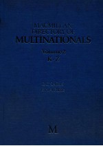 MACMILLAN DIRECTORY <em>OF</em> MULTINATIONALS VOLUME 2